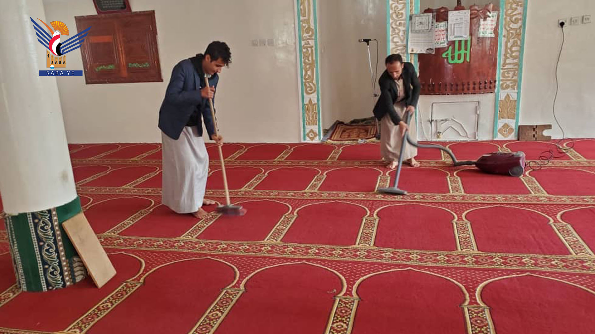 تواصل حملة " أن طهرا بيتي " بمساجد مديريات محافظة صنعاء